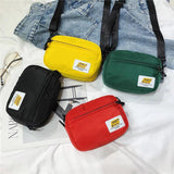 Women Nylon Shoulder Bag Female Crossbody Bags Zipper Handbags for Women