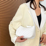 Quilted Shoulder Bags For Women Travel Clutch Handbag