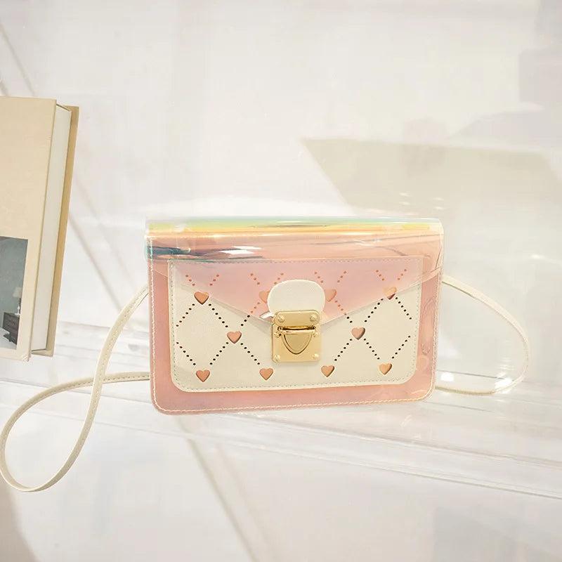 Laser Love Crossbody Bag Chain Mini Shoulder Bag