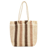 Straw Woven Shoulder Bag for Women Summer Beach Travel Totes