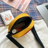 Canvas Crossbody Bags for Women Casual Small Shoulder Bag