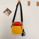 Canvas Crossbody Bags for Women Casual Small Shoulder Bag