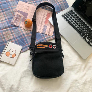 Canvas Crossbody Bags for Women Casual Small Shoulder Bag