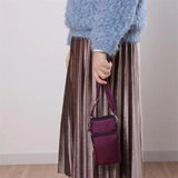 Nylon Shoulder Bag for Women Cellphone Crossbody Small Messenger Handbag