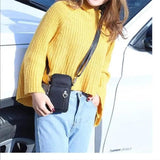 Nylon Shoulder Bag for Women Cellphone Crossbody Small Messenger Handbag