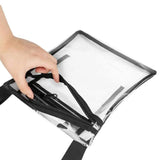 Women's Transparent Messenger Bag Adjustable Shoulder Strap Phone Pouch