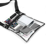 Women's Transparent Messenger Bag Adjustable Shoulder Strap Phone Pouch