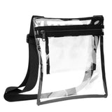 Women's Transparent Messenger Bag Adjustable Shoulder Strap Phone Pouch