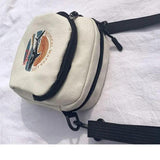 Mini Canvas Crossbody Bag for Women Ladies Purse Phone Sac A Main Femme Bolsas