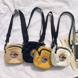 Mini Canvas Crossbody Bag for Women Ladies Purse Phone Sac A Main Femme Bolsas