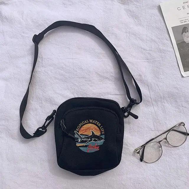 Mini Canvas Crossbody Bag for Women Ladies Purse Phone Sac A Main Femme Bolsas
