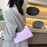 Women Retro Handbag PU Leather Shoulder Underarm Handle Bag Purse