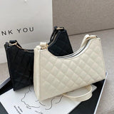 Women Retro Handbag PU Leather Shoulder Underarm Handle Bag Purse