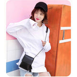 Mini Women Small Shoulder Bag with Tassel Girls Messenger Crossbody Bag
