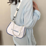 Nylon Women's Bag Small Square Casual Large Capacity Diagonal Shoulder Handbag
