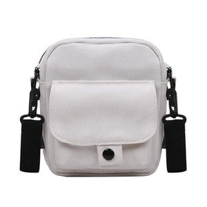 Canvas Women's Crossbody Bag Small Shoulder Handbag Zipper Purse