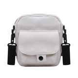 Canvas Women's Crossbody Bag Small Shoulder Handbag Zipper Purse