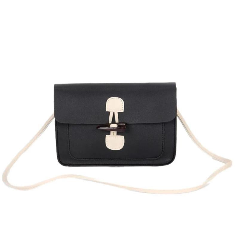 Arrival Ladies' PU Leather Handbag Women Buckle Shoulder Bag Crossbody Bags