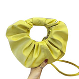 Women Cloud Pleated Puffy Crossbody Shoulder Bag
