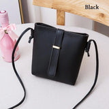 Women Solid Shoulder Bag Crossbody Messenger Bag Mini Purse Wallet Pouch
