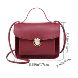 Leather Crossbody Bag for Women Travel Handbag