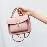 Leather Crossbody Bag for Women Travel Handbag