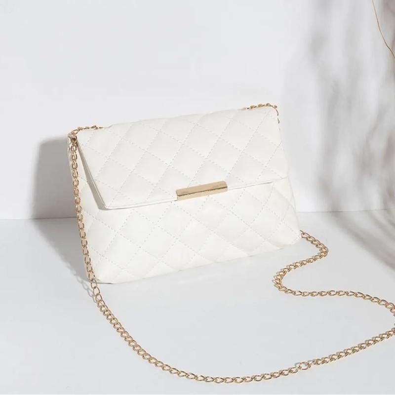 Women PU Leather Chain Shoulder Bag Crossbody Handbag