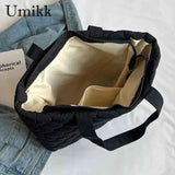 Quilted Shopper Bag Large Capacity Casual Hand Bags