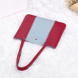 Women's Plaid Shoulder Bag PU Leather Tote Bags