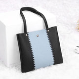 Women's Plaid Shoulder Bag PU Leather Tote Bags