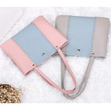 Women's Plaid Shoulder Bag PU Leather Tote Bags