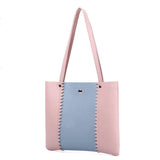 Women's Plaid Shoulder Bag PU Leather Tote Bags