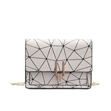 Chain Wild Shoulder Bag for Women - Crack Printing Handbag