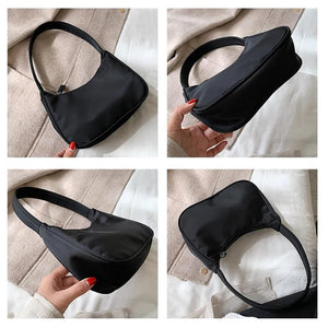 Anime Print Small Tote Bag Women Shoulder Underarm Organizer Casual Mom