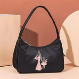 Anime Print Small Tote Bag Women Shoulder Underarm Organizer Casual Mom