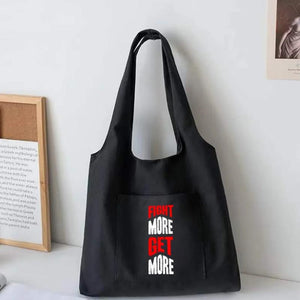 Large Capacity Canvas Shoulder Bag for Girls