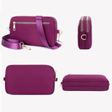 Women Tote bag Multi-pocket Zipper Handbags Women Waterproof Nylon Shoulder Bag