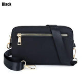 Women Tote bag Multi-pocket Zipper Handbags Women Waterproof Nylon Shoulder Bag