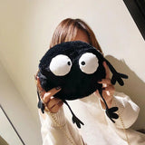 Soft Nap Faux Fur Handbag Lady Shoulder Bag Winter or Autumn Cloth