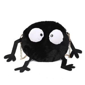 Soft Nap Faux Fur Handbag Lady Shoulder Bag Winter or Autumn Cloth