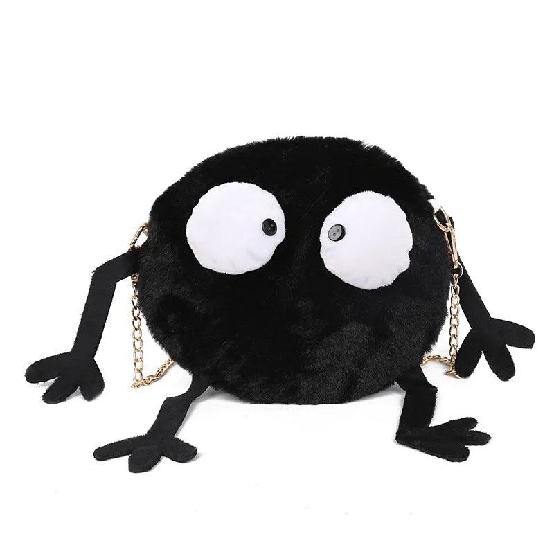 Soft Nap Faux Fur Handbag Lady Shoulder Bag Winter or Autumn Cloth