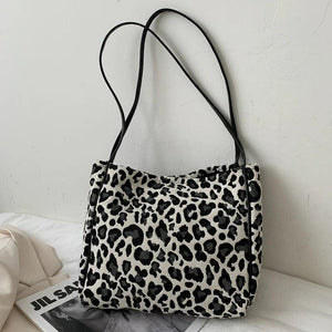 Women's Tote Bag Shoulder Purse Handbag in Black