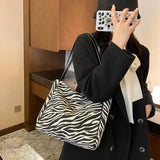 Women's Tote Bag Shoulder Purse Handbag in Black