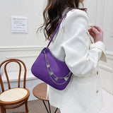 Vintage Butterfly Chain Messenger Bag Casual Crossbody Handbag