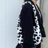Plush Cow Underarm Bag Large Capacity Female Shoulder Bags