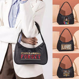 Leopard Print Retro Shoulder Bag Clutch Tote Wallet Organizer Handbag