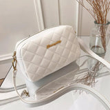 Embroidered Tassel Camera Shoulder Bag for Women