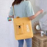 Canvas Bag Large-capacity Messenger Bag Casual Shoulder Bag