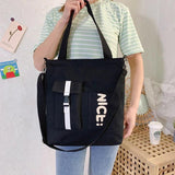 Canvas Bag Large-capacity Messenger Bag Casual Shoulder Bag