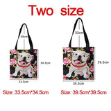 Colorful Elephant Print Totes Bag Women Casual Shoulder Bags